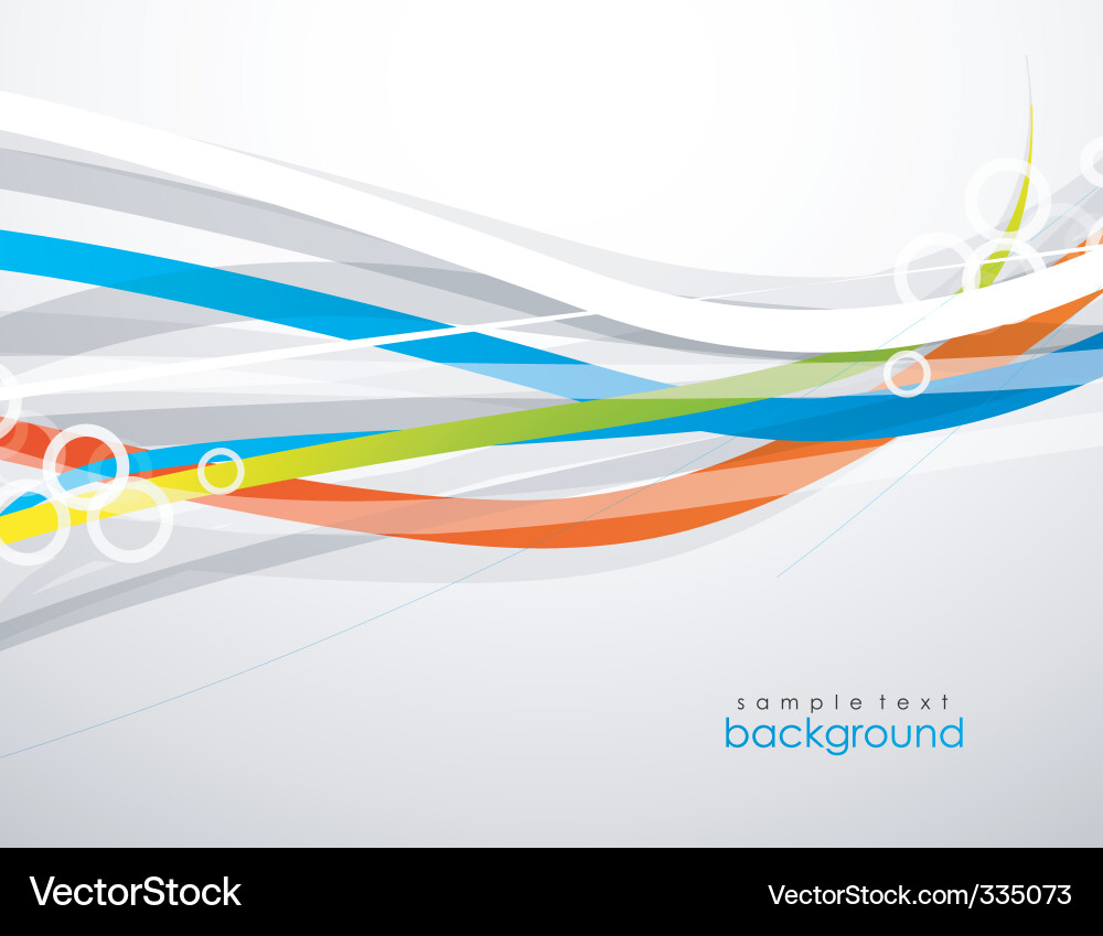Abstract Color Gradient Background vector image