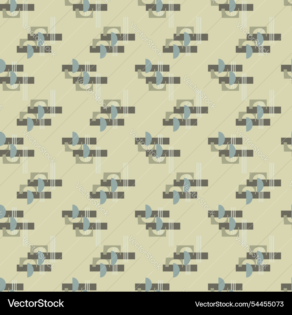 Abstract shapes geometric motif basic pattern Abstract shapes geometric motif basic pattern vector image