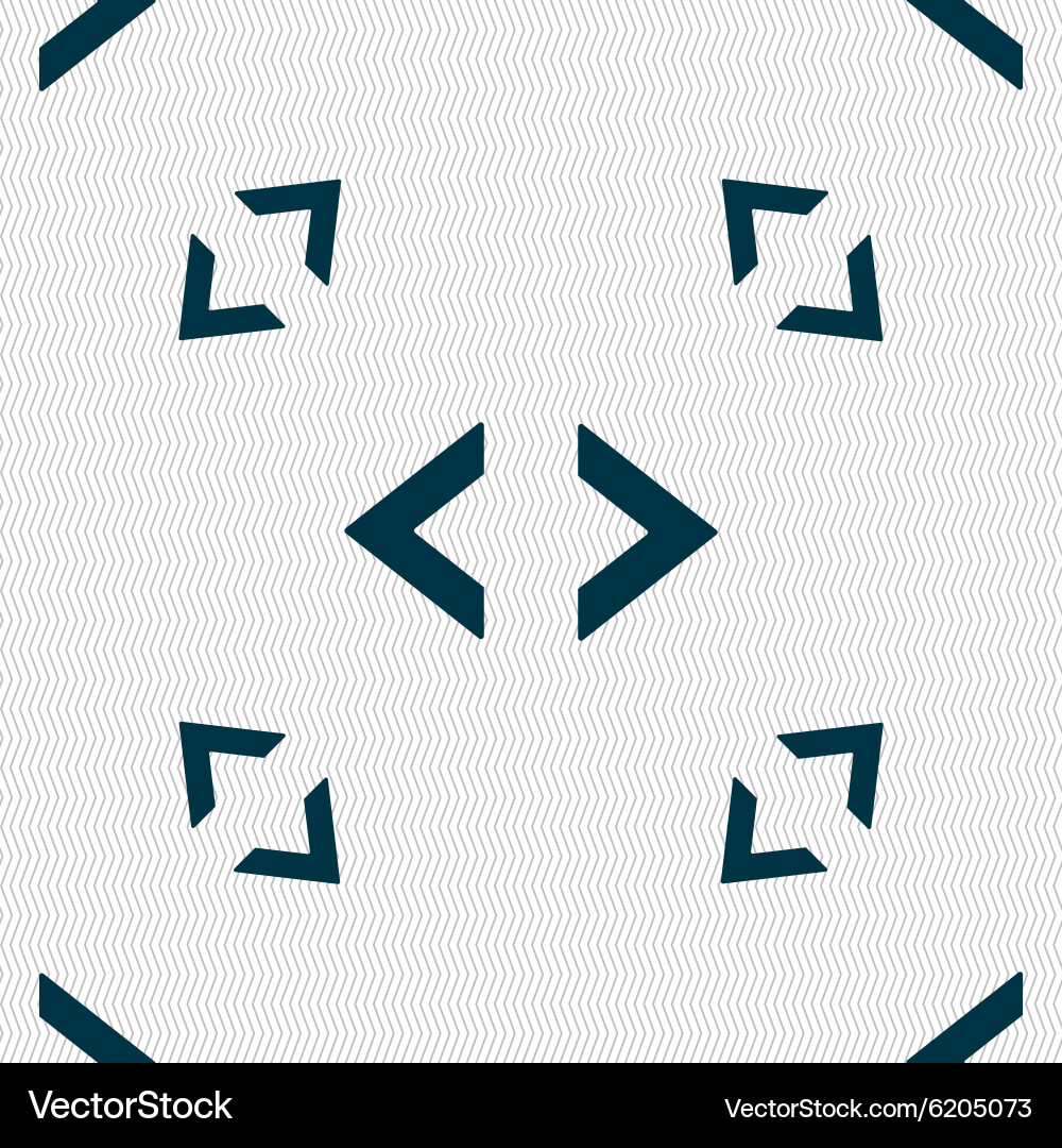 Code Sign Symbol Programmierer Symbol nahtlose Muster vektorbild