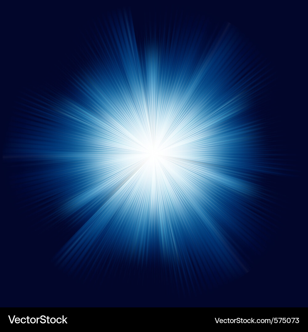 Dynamic Burst Background Vector Image