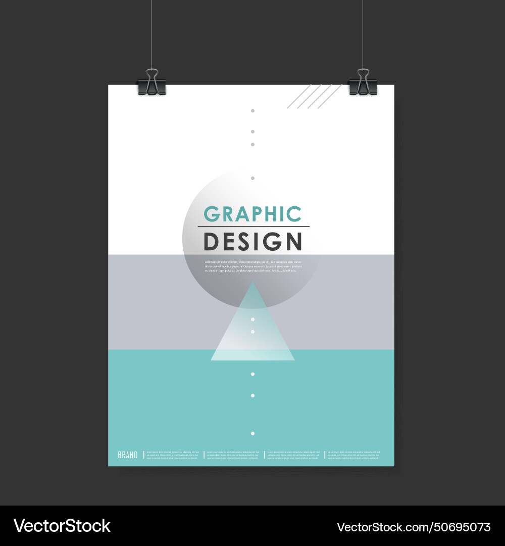 Elegantes Plakatdesign Elegantes Plakatdesign vektorbild