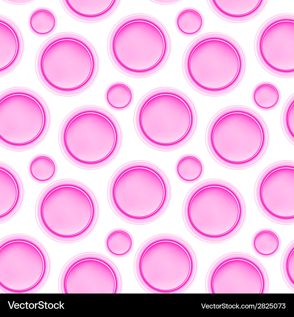 Fabric circles abstract seamless pattern Vector Image