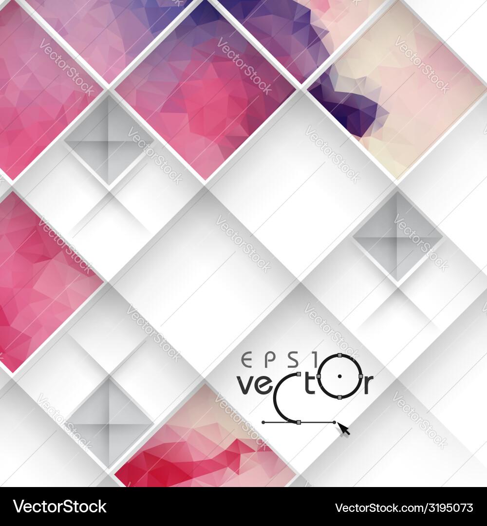 Geometric Pattern - Abstract Shapes Vector Image