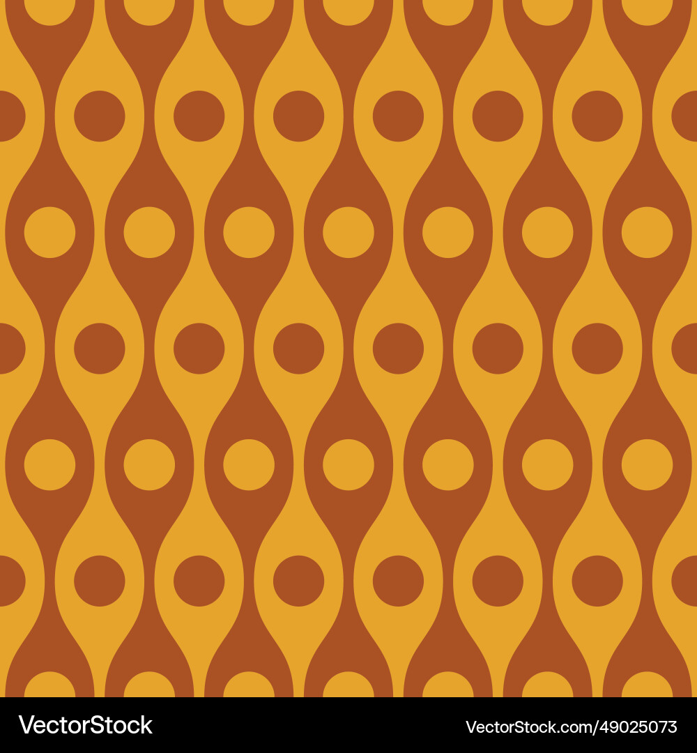 Retro geometric seamless pattern image Retro geometric seamless pattern image Vector Image