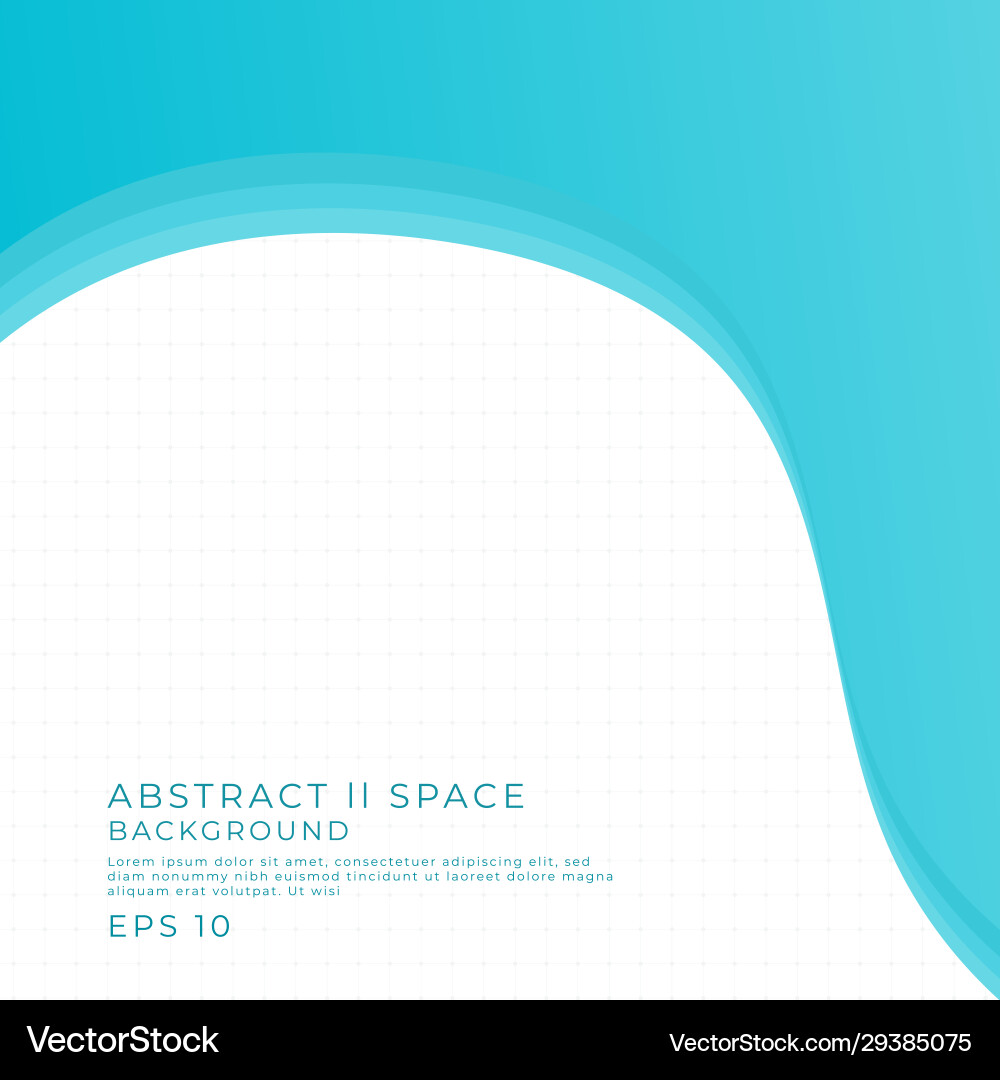 Abstract fluid wave shape modern art curve style Abstract fluid wave shape modern art curve style vector image