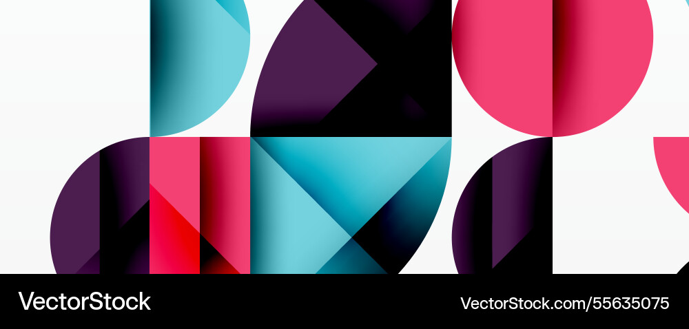 Abstract geometric pattern with intersecting Abstract geometric pattern with intersecting vector image