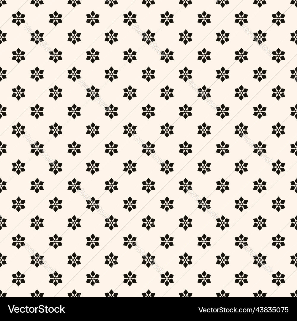 Abstract simple gothic style seamless pattern vector image
