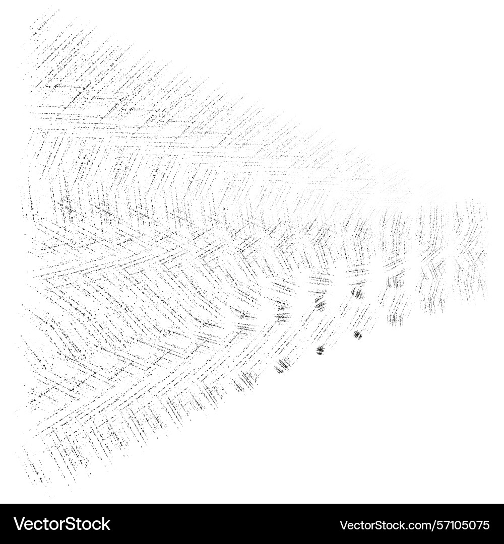 Diagonal noise pattern grunge texture trace Vector Image