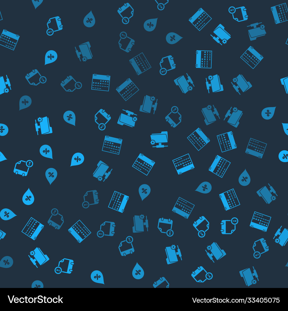 Set calendar and clock ftp settings folder Vector Image