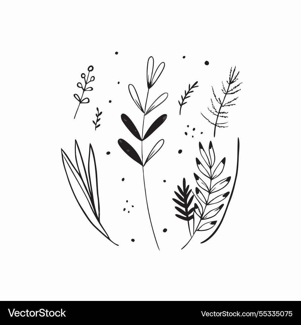 Soft spring nature seamless pattern with fine Soft spring nature seamless pattern with fine Vector Image