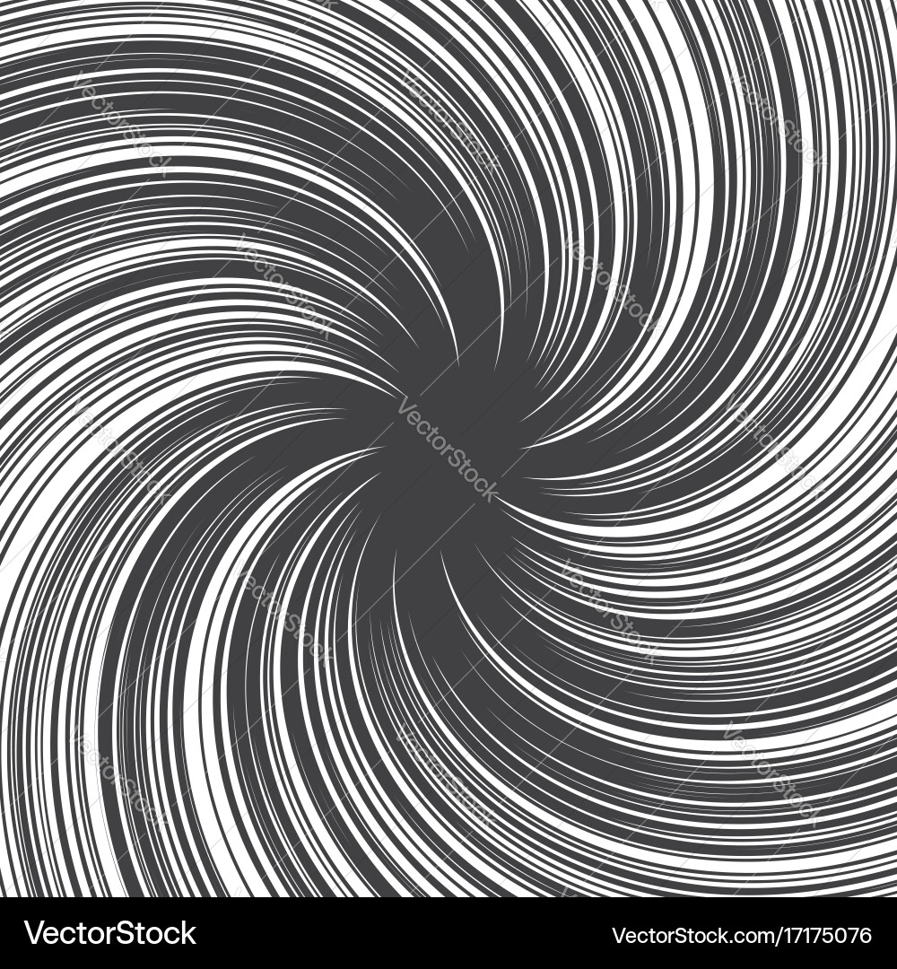 Abstract Twirl Lines Texture vector image
