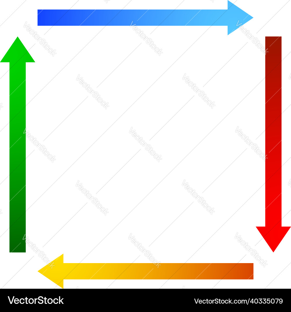 4-way arrows pointers cursors shapes 4-way arrows pointers cursors shapes Vector Image