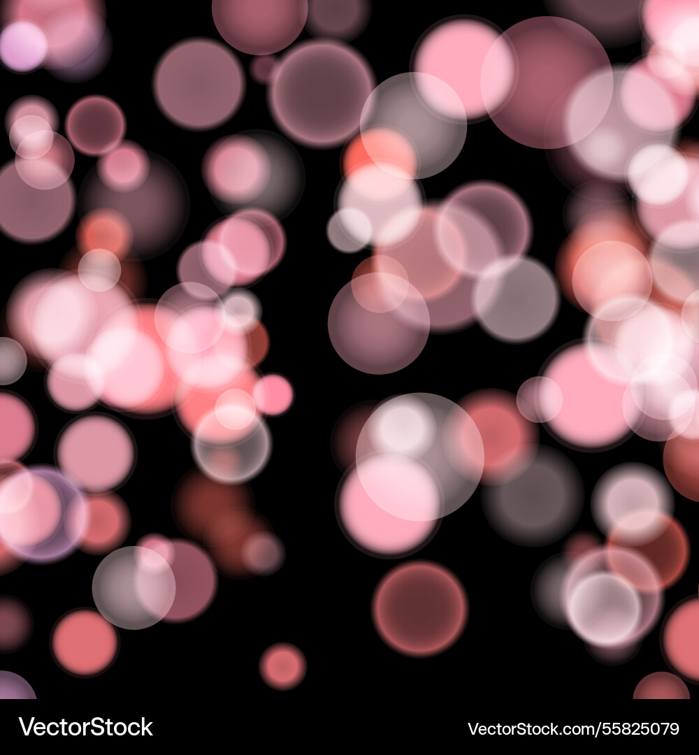 Abstract color shining bokeh isolated Abstract color shining bokeh isolated Vector Image