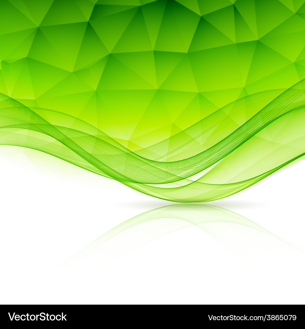 Abstract color template background with wave vector image