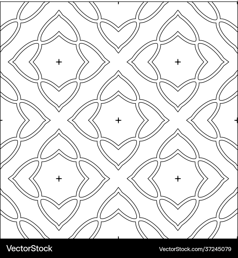 Geometric pattern with triangular elements Vector Image