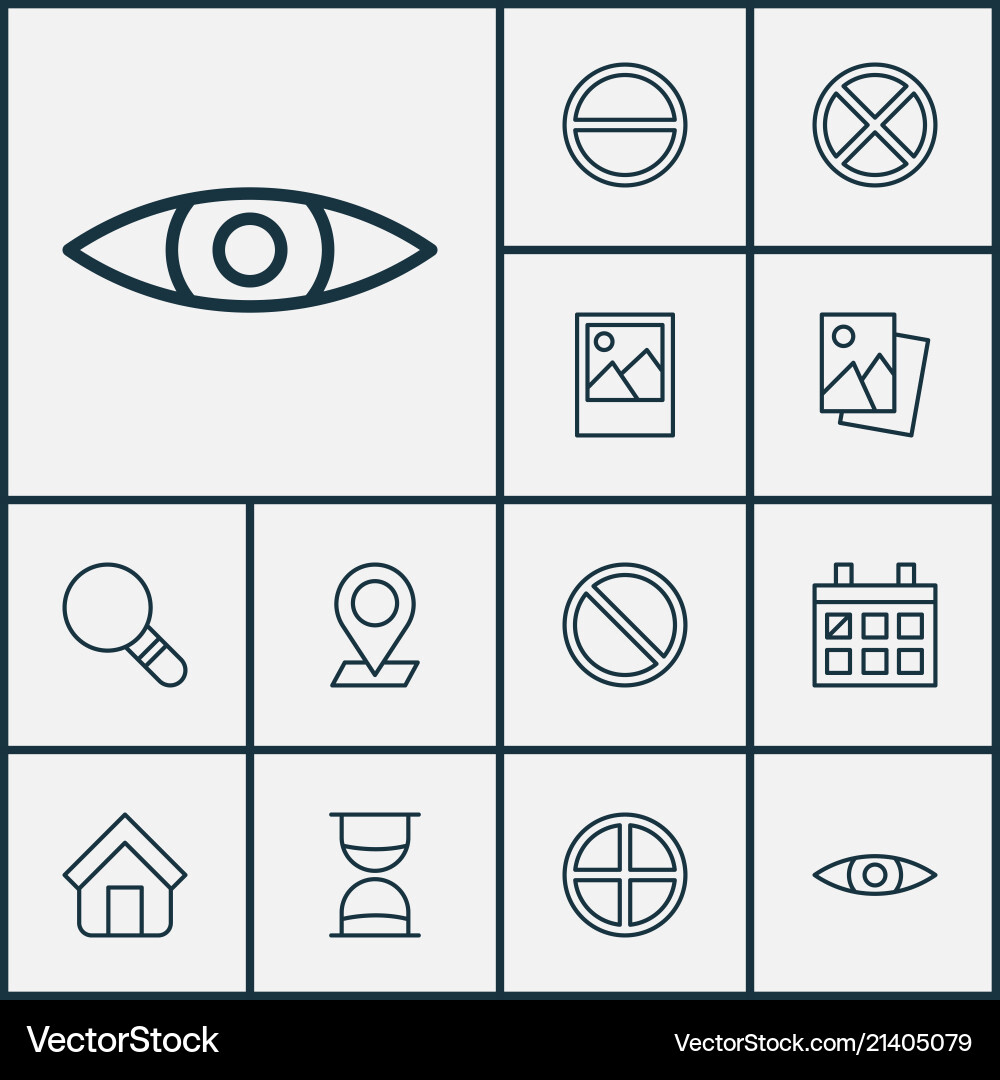 Network icons set with sand timer magnifier Network icons set with sand timer magnifier Vector Image
