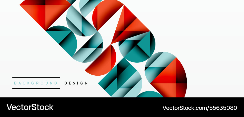 Abstract geometric pattern with intersecting Abstract geometric pattern with intersecting vector image