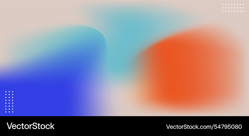 Abstract retro gradient background with grain vector image