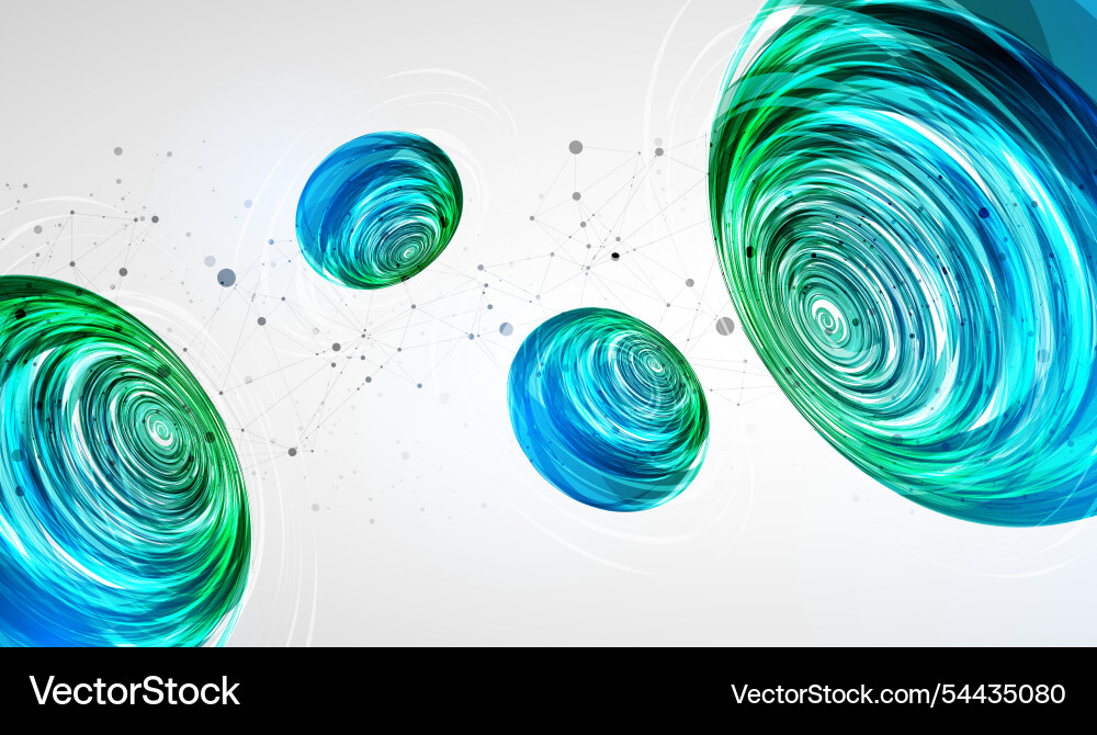 Abstract sci-fi background with plexus effect Abstract sci-fi background with plexus effect vector image