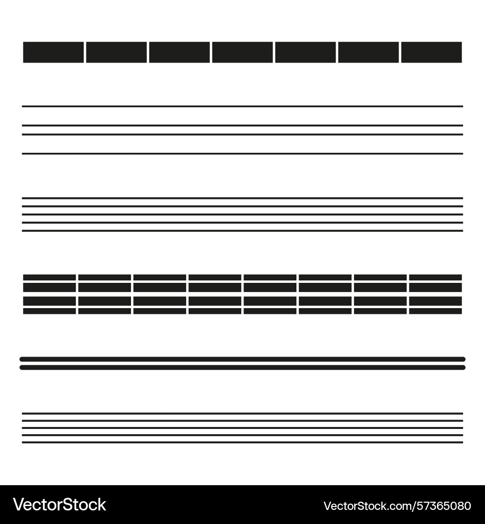 Horizontal line pattern striped texture design Horizontal line pattern striped texture design vector image
