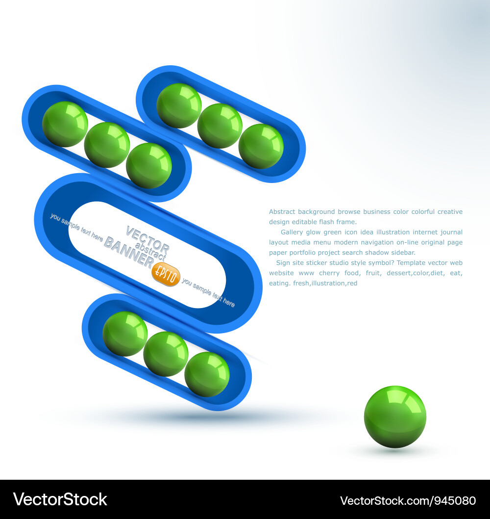 Presentation background vector image