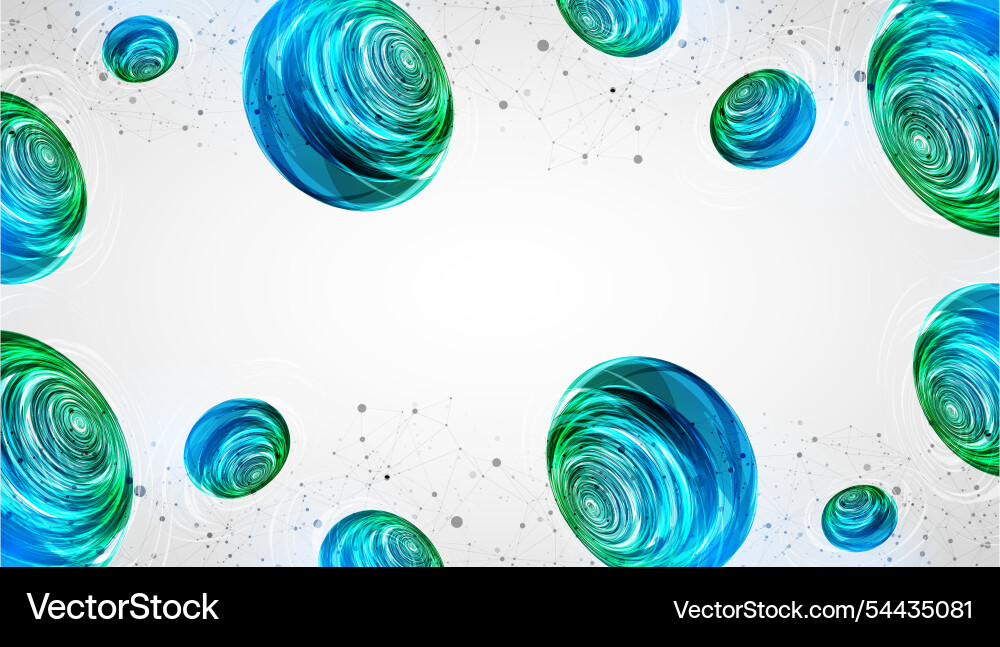 Abstract sci-fi background with plexus effect Abstract sci-fi background with plexus effect Vector Image
