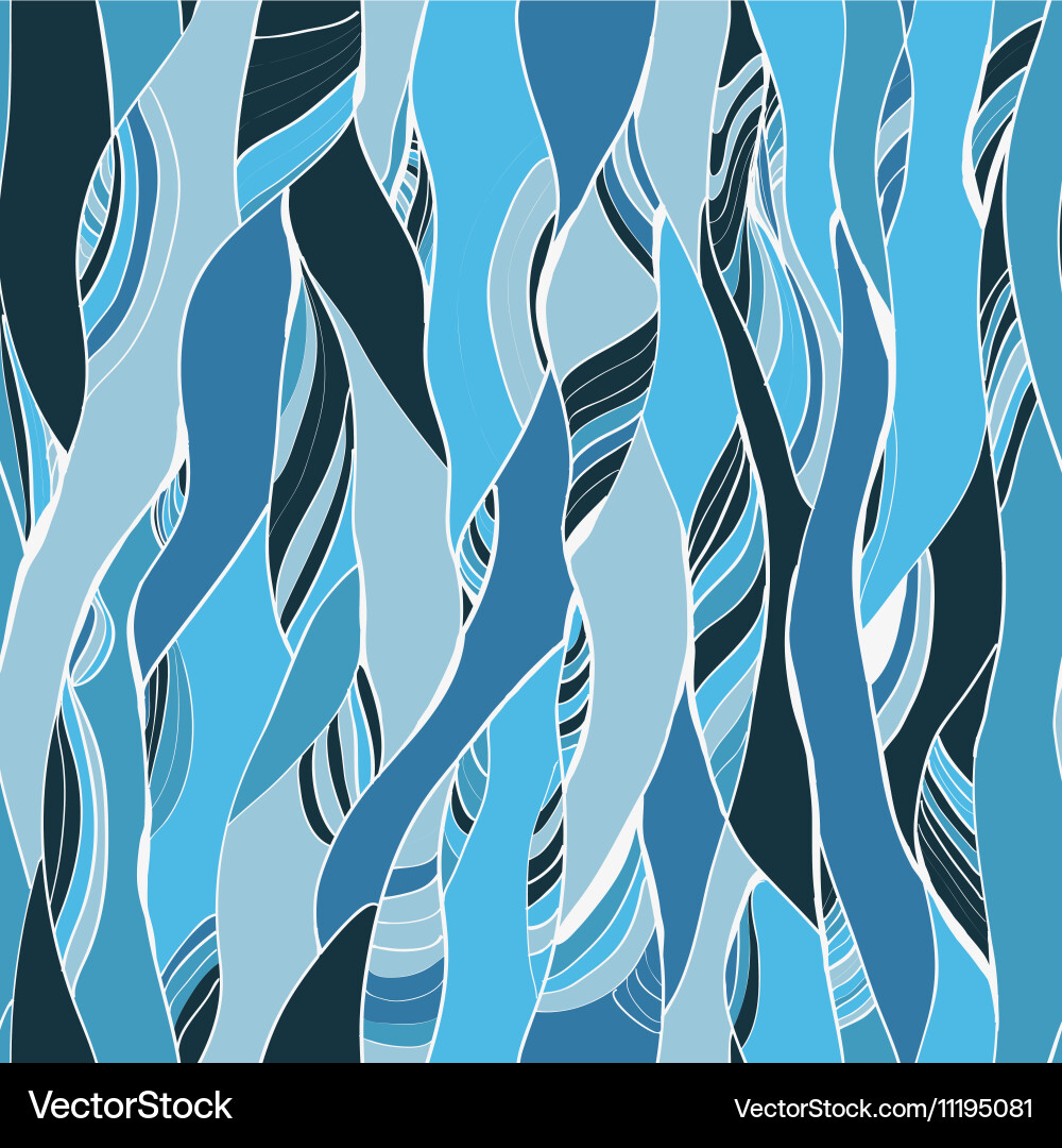 Abstract wavy pattern Vector Image