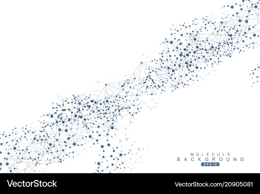 Big data visualization background modern Big data visualization background modern vector image
