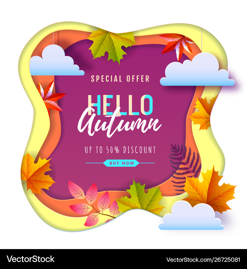 Herbst große Verkauf Typografie Plakat mit Herbst große Verkauf Typografie Plakat mit vektorbild