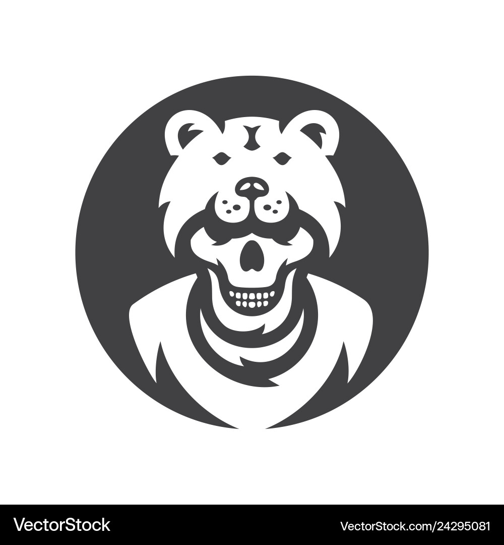 Horns Warrior Skull Vector Image