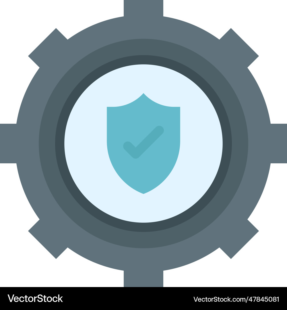 Security settings icon image Vector Image