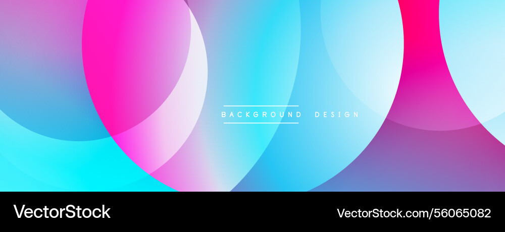 Abstract composition with layered circular Abstract composition with layered circular Vector Image