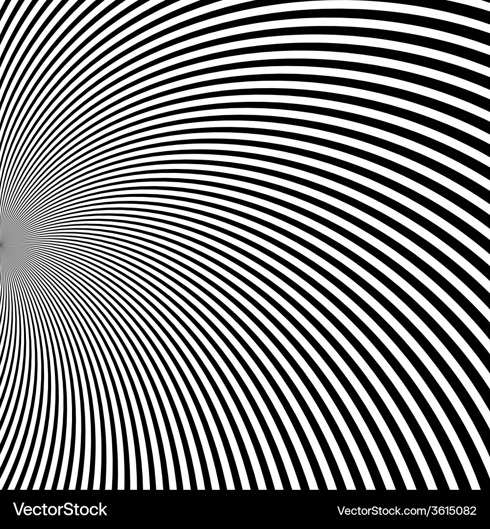 Psychedelic Circular Pattern vector image