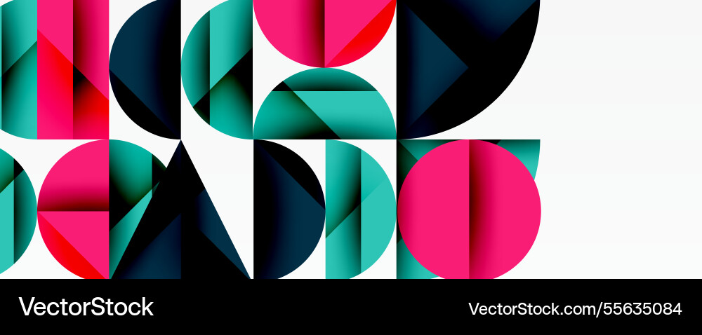 Abstract geometric pattern with intersecting Abstract geometric pattern with intersecting vector image
