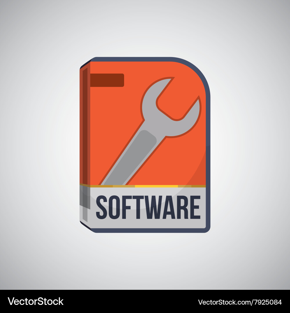 Development and software design vector image