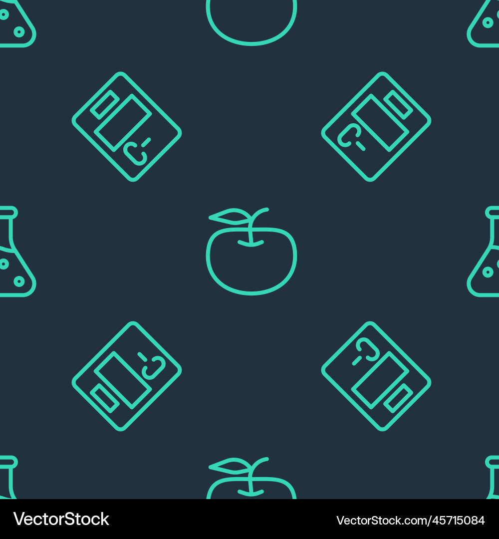 Set line apple exam paper with incorrect answers Set line apple exam paper with incorrect answers Vector Image