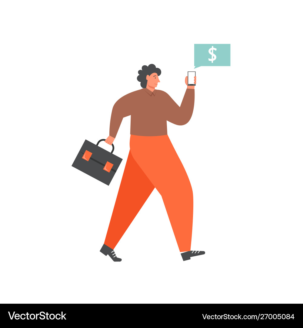Wireless networking technology flat Vector Image