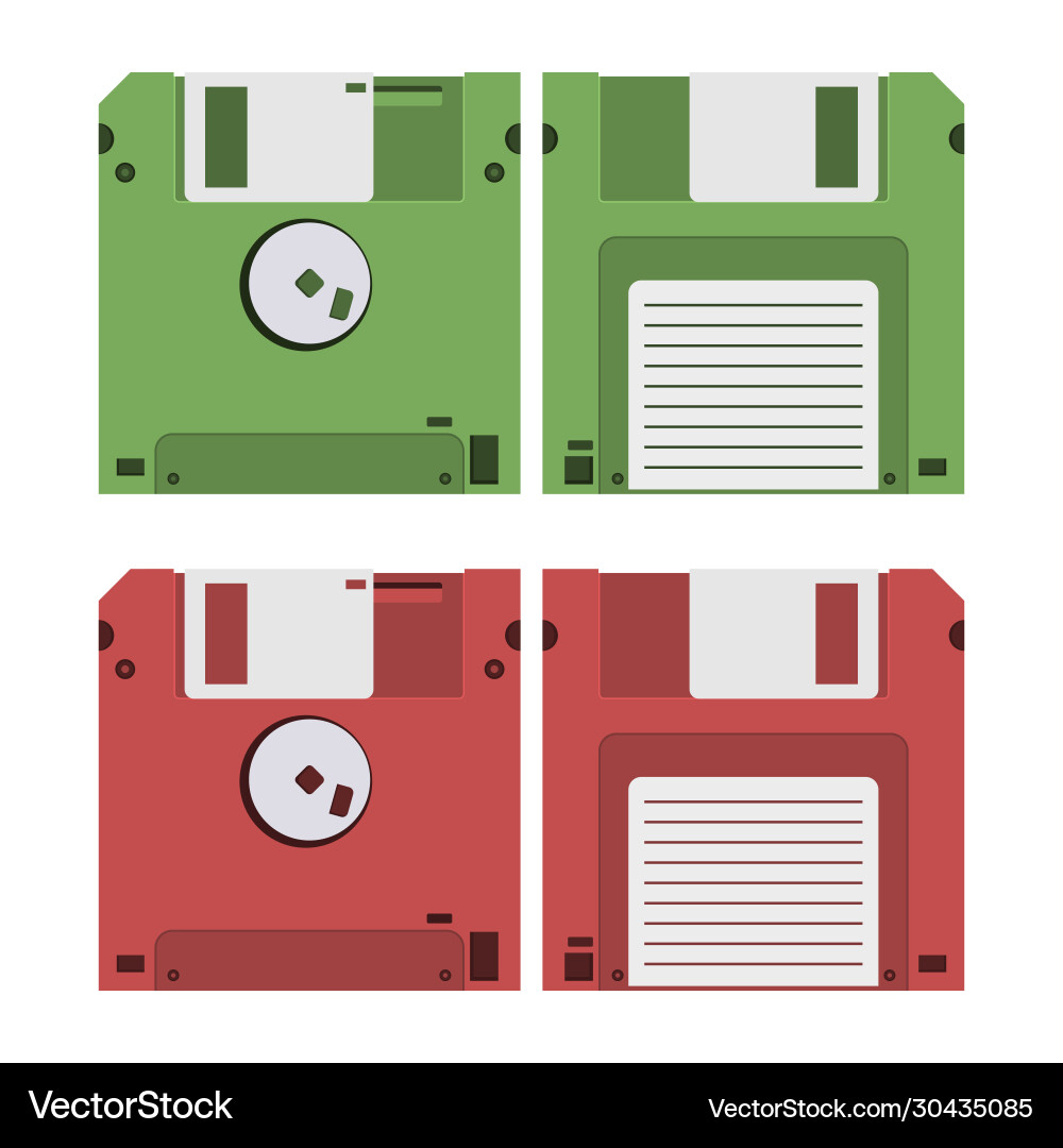 Floppy Disk Icon Vektorbild
