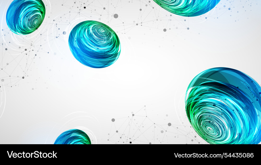 Abstract sci-fi background with plexus effect Abstract sci-fi background with plexus effect vector image