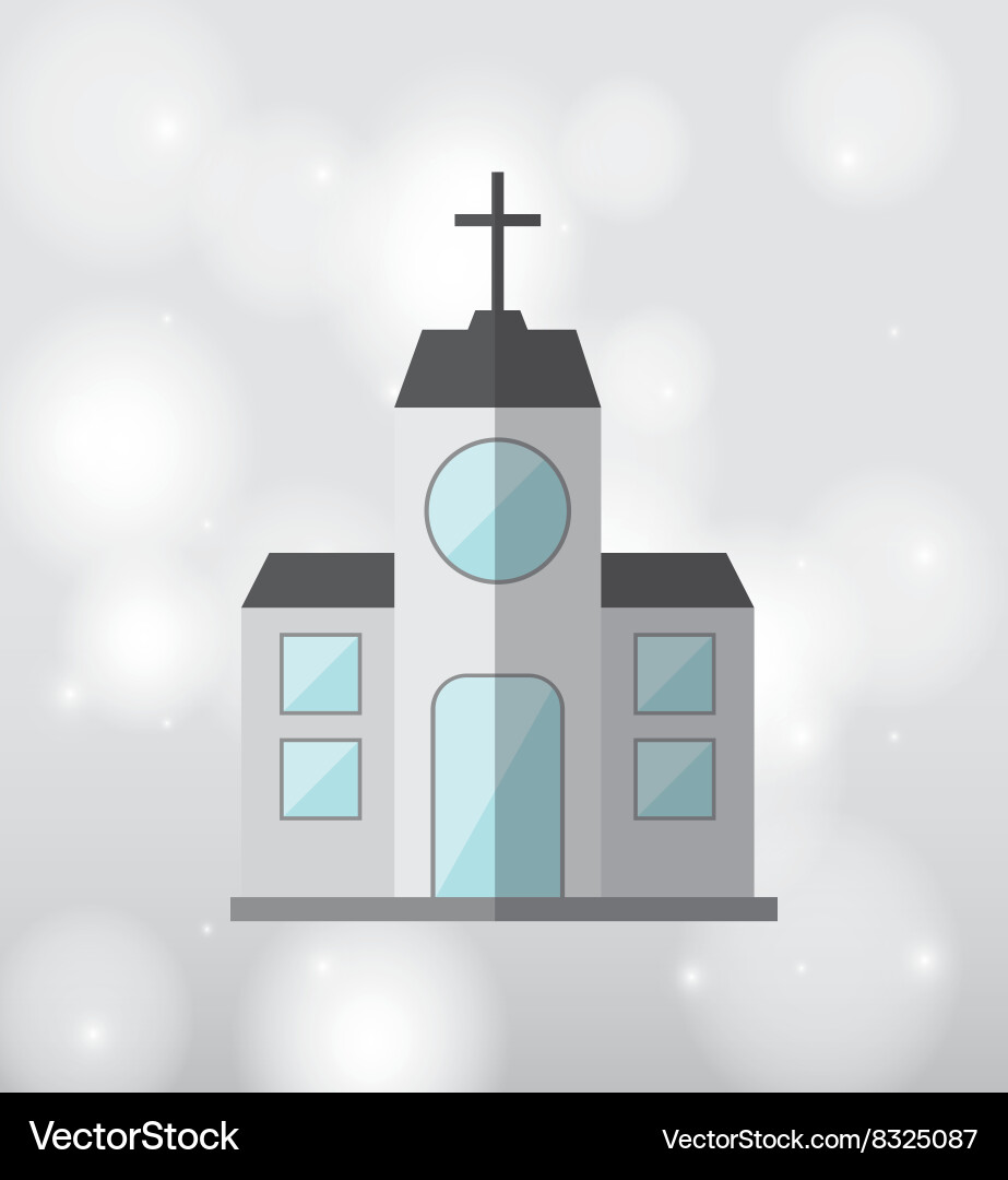 Building front design vector image