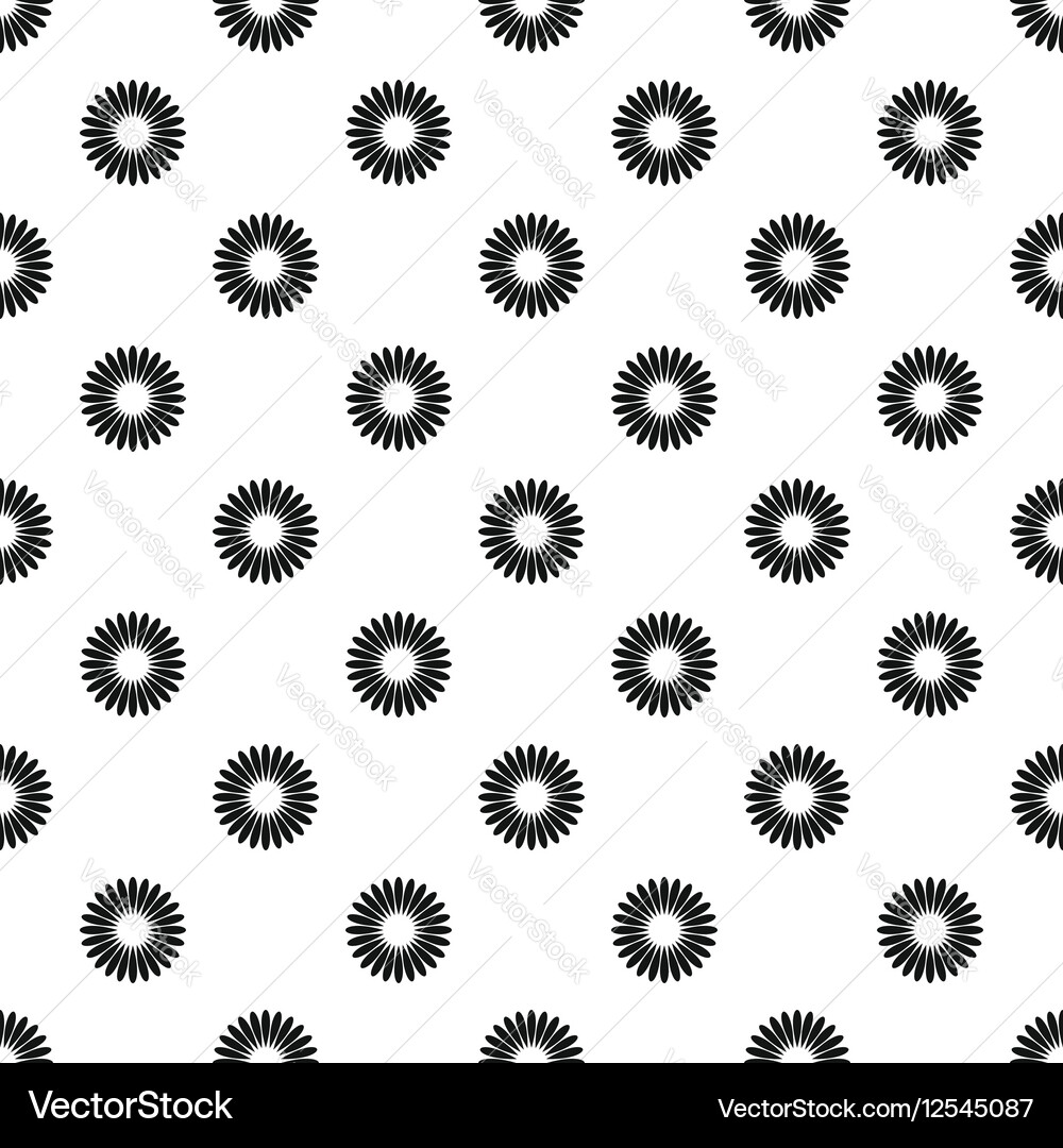 Circle loading bar pattern simple style Vector Image