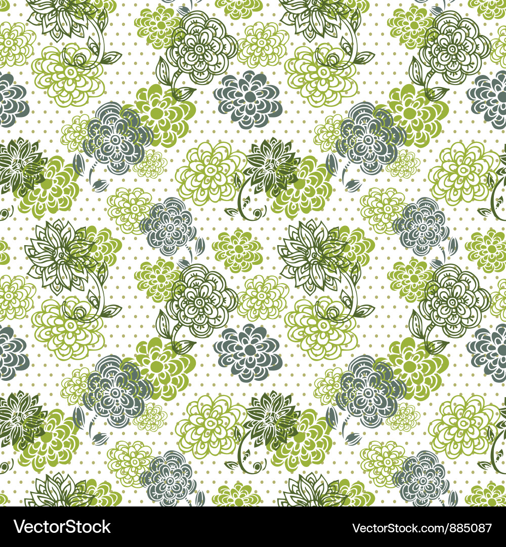 Elegant Floral Pattern Vector Image