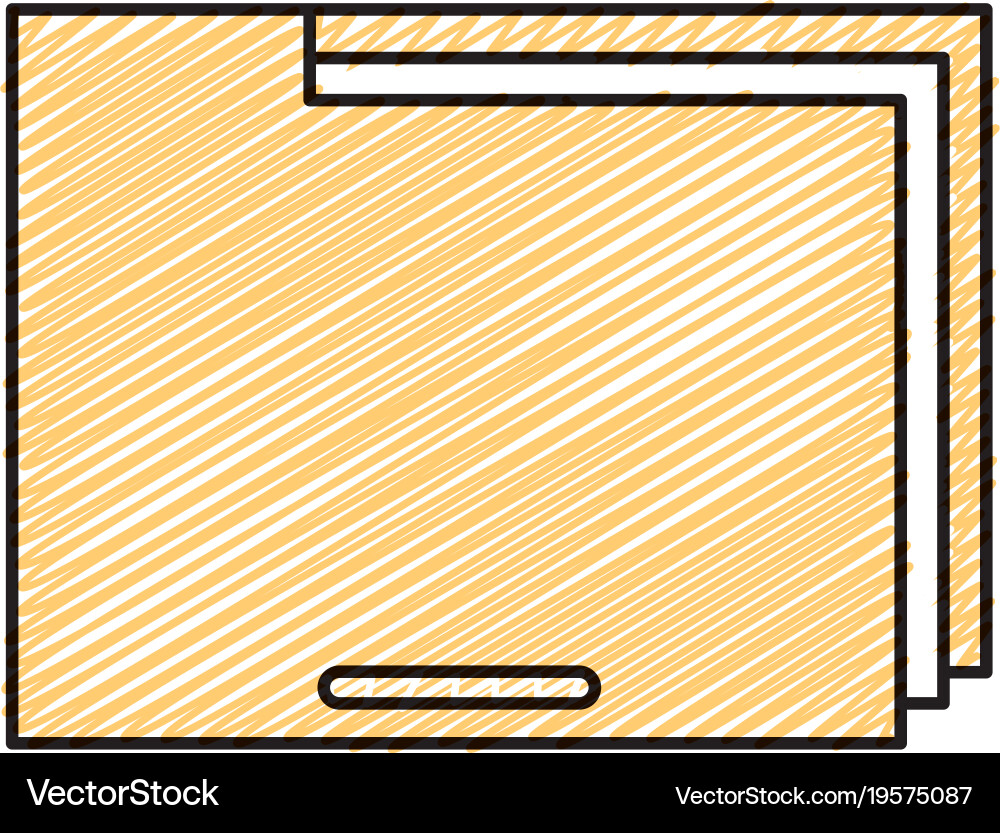 File folder documents icon Vector Image