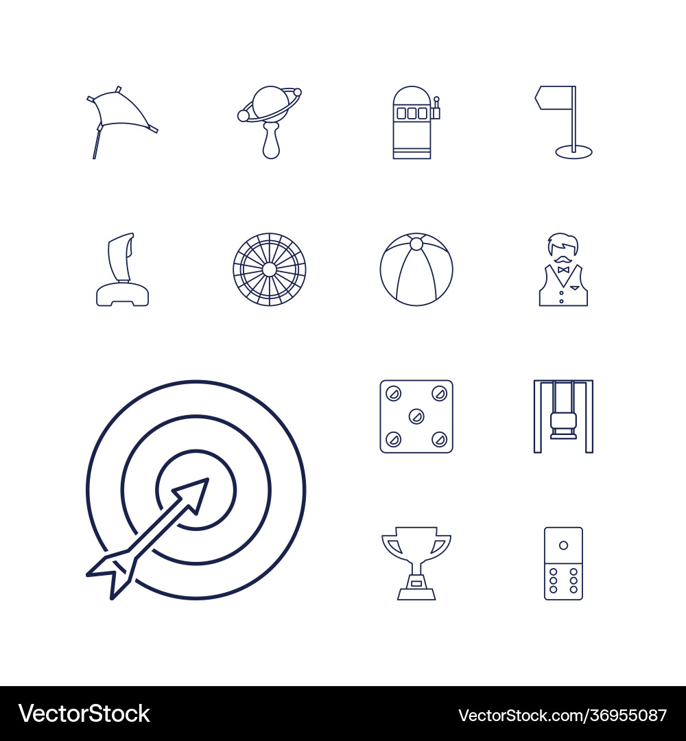 Game icons Vector Image