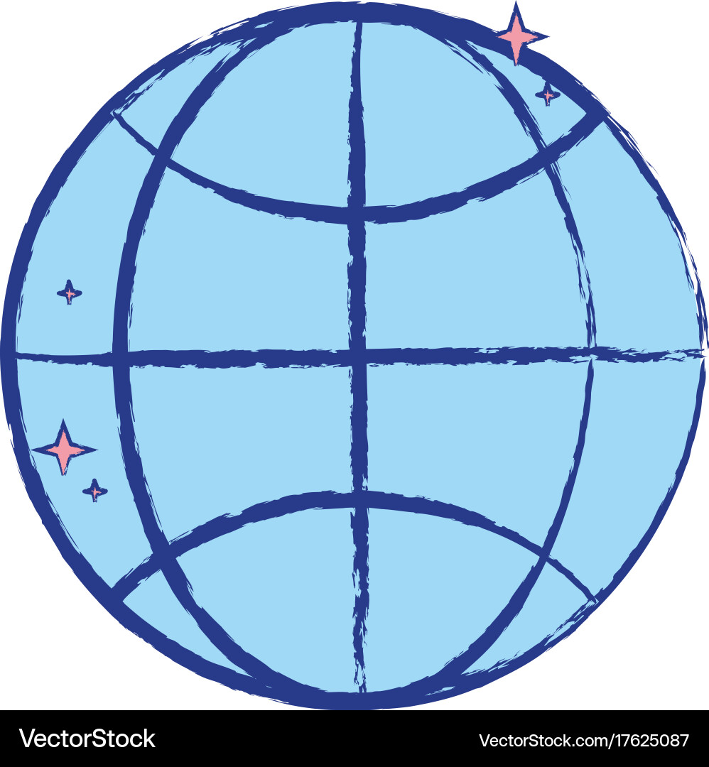 Network global connection digital technology Vector Image