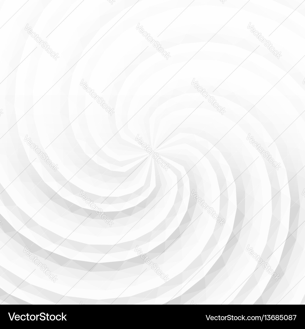 White and grey abstract twisted background Vector Image