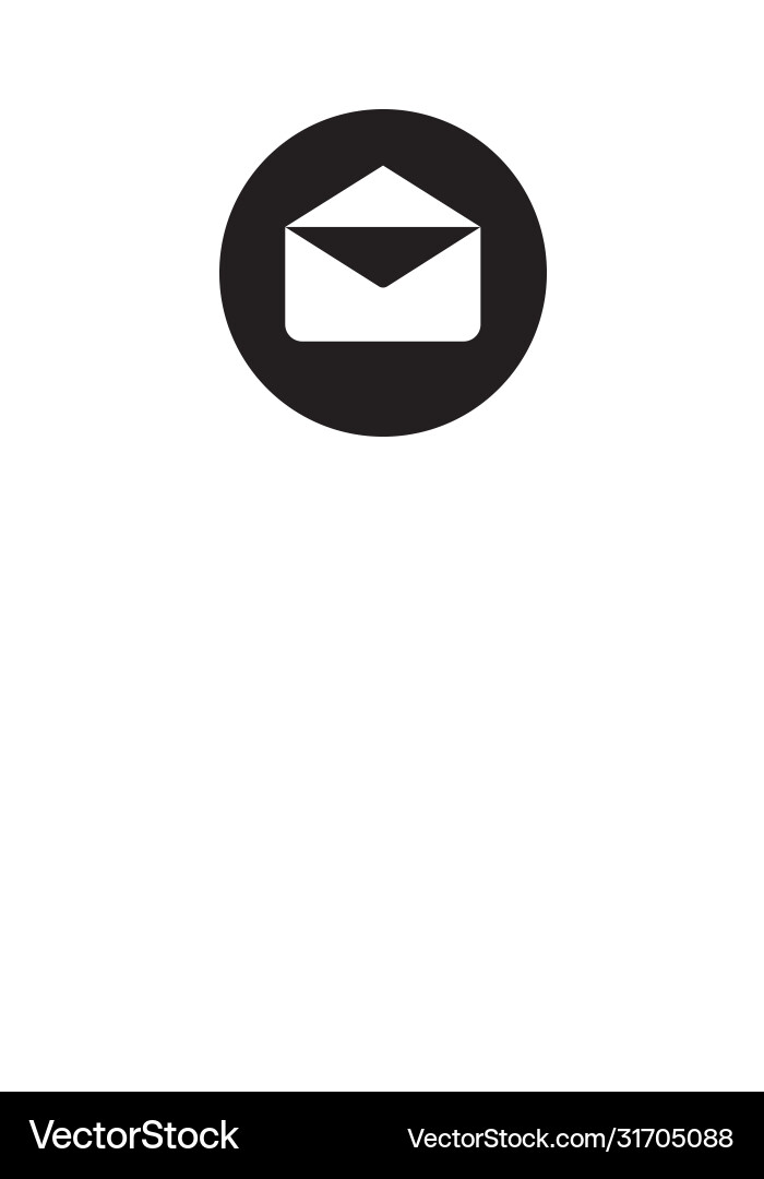 Email icon simple sign for web site and mobile app Email icon simple sign for web site and mobile app Vector Image