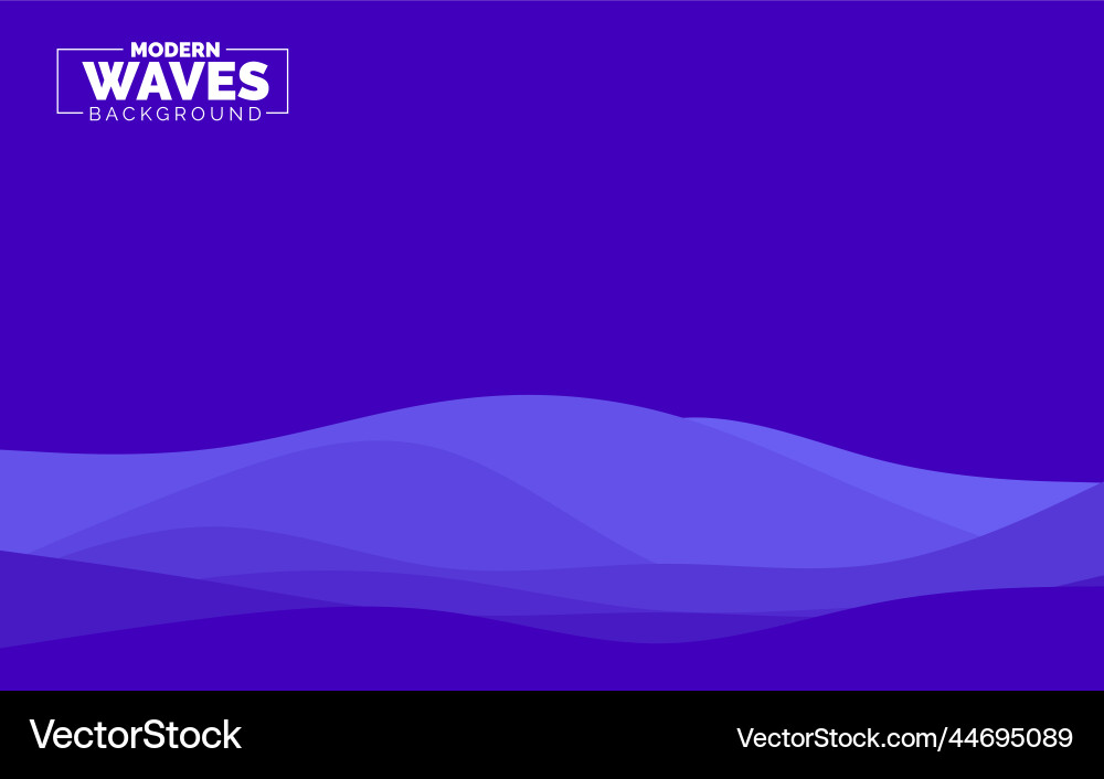 Abstract waves background dynamic shapes Vector Image