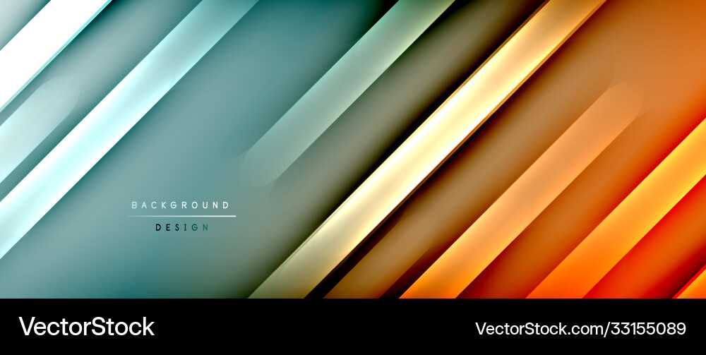 Bright gradient neon lines abstract background Bright gradient neon lines abstract background vector image