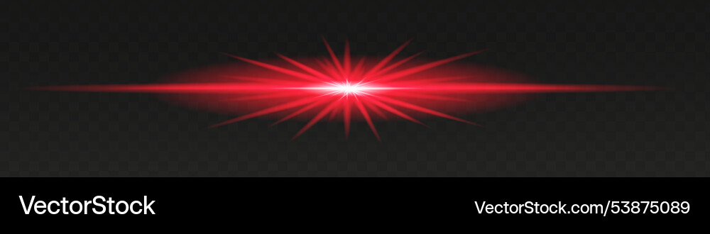 Light red effect reflections neon illumination Vector Image